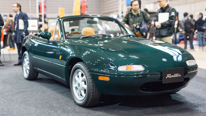 Mazda showed the Roadster Restoration project